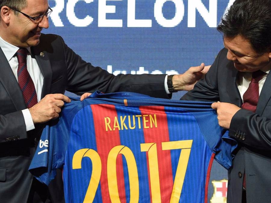 巴薩胸前廣告終歸日本樂天,阿里巴巴為何失手了?